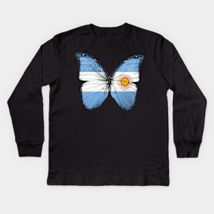 argentina Kids Long Sleeve T-Shirt